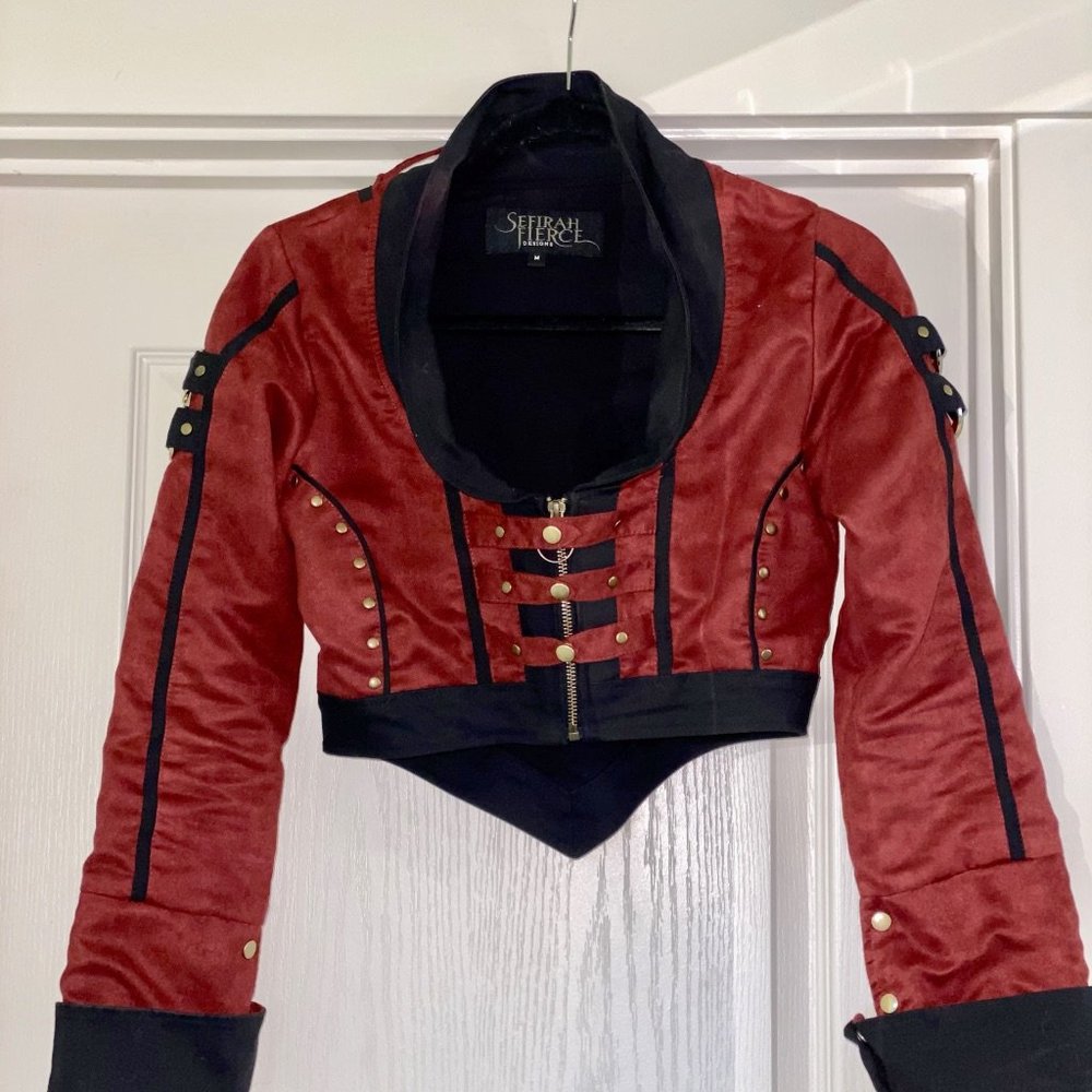 Sefirah Fierce Designs Corset Back Jacket